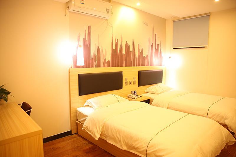 Thank Inn Chain Hotel Shandong Weifang Qingzhou Railway Station Gaoliu Экстерьер фото